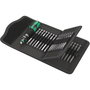 Wera Kraftform Kompakt 62 con 32 puntas de 89 mm y funda