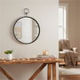 MAX HOME Espejo de Pared Metal