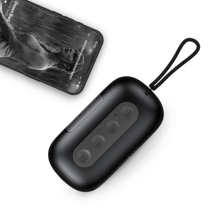 Veho MZ-4 Altavoz Inalámbrico Portátil 5W con TWS y Micrófono Manos Libres, hasta 24h de Batería