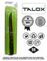 TALOX Cuchillo de Cocina Multiuso 23 cm con Hoja Lisa de 13 cm