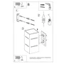 SOL Aplique Blocco de Pared, Lámpara Pequeña en Blanco, Negro o Gris, Ref. SOL-SL.0478, para Pasillo, Dormitorio o Habitación Infantil
