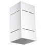 SOL Aplique Blocco de Pared, Lámpara Pequeña en Blanco, Negro o Gris, Ref. SOL-SL.0478, para Pasillo, Dormitorio o Habitación Infantil