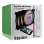 Inter-Tech ARGUS RGB-FAN SET RS-08 Set de 3 ventiladores 120x120x25 mm
