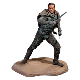Dark Horse Figura Duncan Idaho "Dune" Maestro de Armas Atreides 24 cm con Destiltraje y 2 Armas de Filo