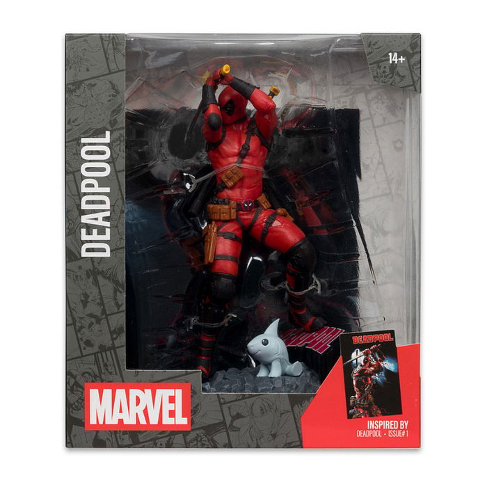 McFarlane Figuras coleccionables Marvel Deadpool 14822 Figuras coleccionables de 1:10 escala para Adultos y Niños