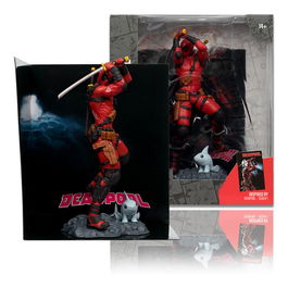 McFarlane Figuras coleccionables Marvel Deadpool 14822 Figuras coleccionables de 1:10 escala para Adultos y Niños