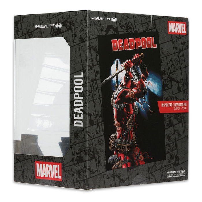 McFarlane Figuras coleccionables Marvel Deadpool 14822 Figuras coleccionables de 1:10 escala para Adultos y Niños