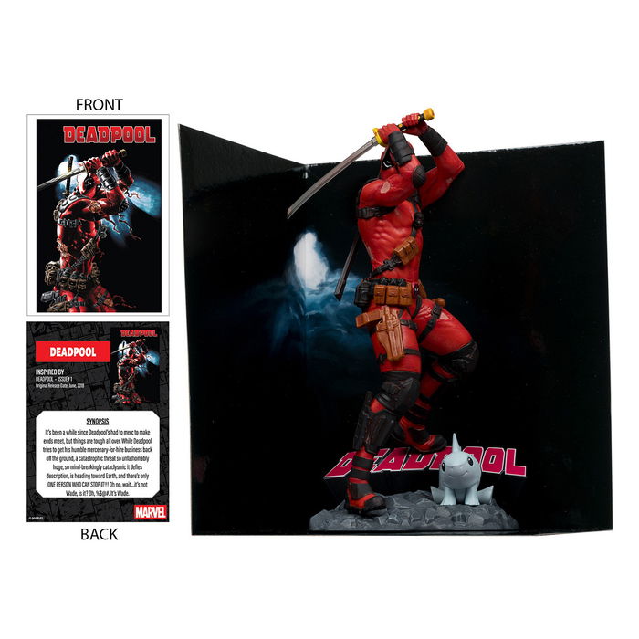 McFarlane Figuras coleccionables Marvel Deadpool 14822 Figuras coleccionables de 1:10 escala para Adultos y Niños