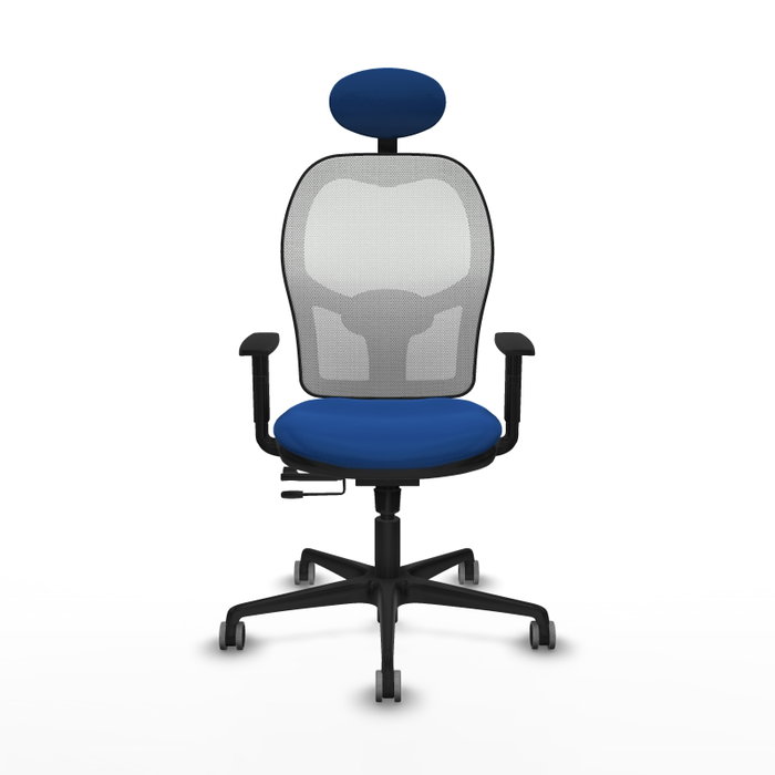 PIQUERAS Y CRESPO Silla de oficina Jorquera Azul y Blanco PIQUERAS Y CRESPO Silla de oficina Jorquera Azul y Blanco