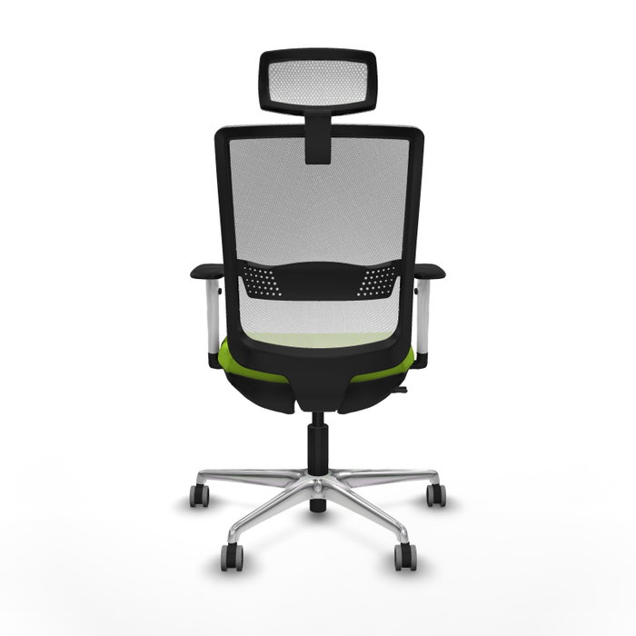 PIQUERAS Y CRESPO Silla de oficina Haches Pistacho y Blanco PIQUERAS Y CRESPO Silla de oficina Haches Pistacho y Blanco