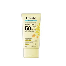 FRESHLY COSMETICS D+ NATURAL SUNCARE PEDIATRICS MINERAL LOTI
