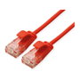 ROLINE GREEN Patchkabel Cat.6A U/UTP 5 m Rojo