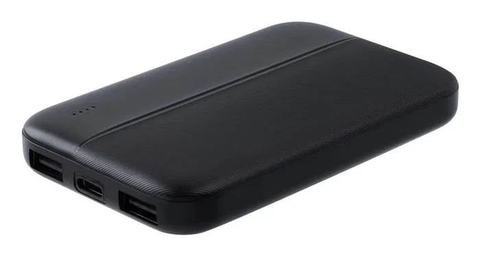 Rivacase VA2608 Powerbank Batería Externa 5000 mAh Negro, 2 Puertos USB-A + 1 USB-C, Carga Rápida, Protección SobreCarga Rivacase VA2608 Powerbank Batería Externa 5000 mAh Negro, 2 Puertos USB-A + 1 USB-C, Carga Rápida, Protección SobreCarga