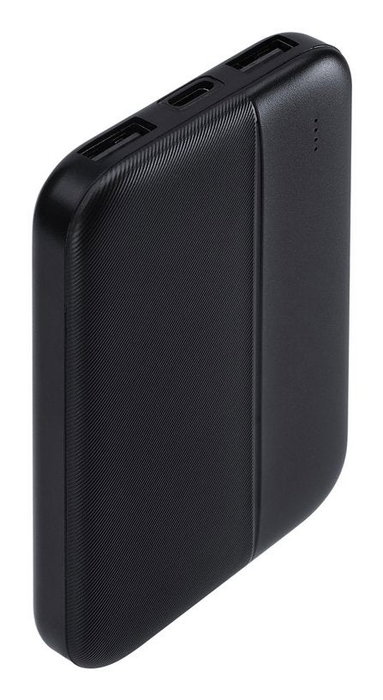 Rivacase VA2608 Powerbank Batería Externa 5000 mAh Negro, 2 Puertos USB-A + 1 USB-C, Carga Rápida, Protección SobreCarga Rivacase VA2608 Powerbank Batería Externa 5000 mAh Negro, 2 Puertos USB-A + 1 USB-C, Carga Rápida, Protección SobreCarga