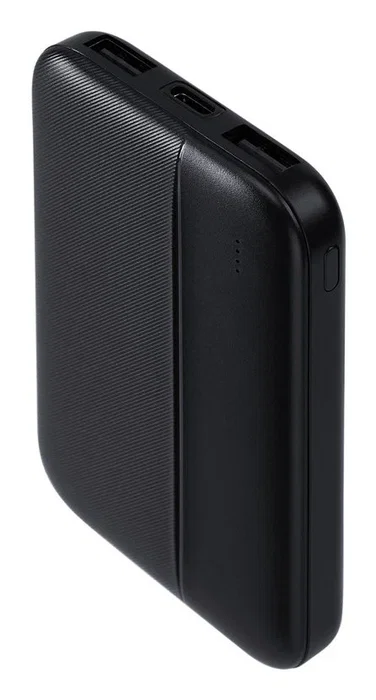 Rivacase VA2608 Powerbank Batería Externa 5000 mAh Negro, 2 Puertos USB-A + 1 USB-C, Carga Rápida, Protección SobreCarga Rivacase VA2608 Powerbank Batería Externa 5000 mAh Negro, 2 Puertos USB-A + 1 USB-C, Carga Rápida, Protección SobreCarga