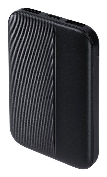 Rivacase VA2608 Powerbank Batería Externa 5000 mAh Negro, 2 Puertos USB-A + 1 USB-C, Carga Rápida, Protección SobreCarga Rivacase VA2608 Powerbank Batería Externa 5000 mAh Negro, 2 Puertos USB-A + 1 USB-C, Carga Rápida, Protección SobreCarga