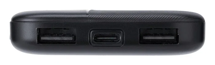Rivacase VA2608 Powerbank Batería Externa 5000 mAh Negro, 2 Puertos USB-A + 1 USB-C, Carga Rápida, Protección SobreCarga Rivacase VA2608 Powerbank Batería Externa 5000 mAh Negro, 2 Puertos USB-A + 1 USB-C, Carga Rápida, Protección SobreCarga