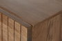DKD Home Decor Mesa de Centro de Mango Natural con 2 Cajones