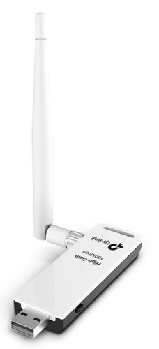 TP-Link TL-WN722N Adaptador USB Wi-Fi N 150Mbps con Antena de 4dBi