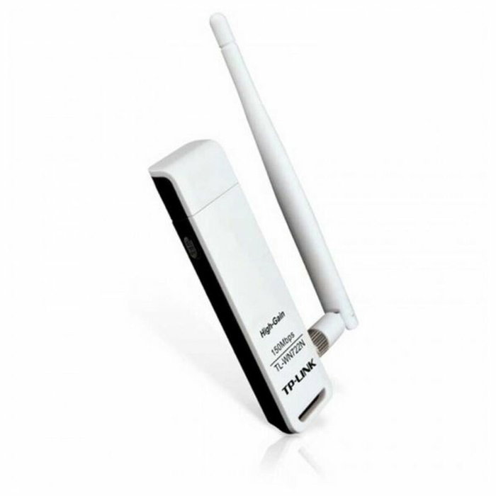 TP-Link TL-WN722N Adaptador USB Wi-Fi N 150Mbps con Antena de 4dBi