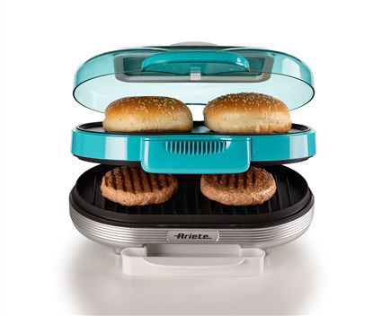 Ariete 205/01 Máquina de Hamburguesas Party Time Azul
