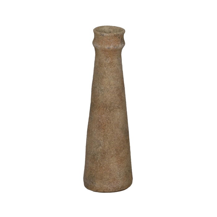 Ixia Jarrón Decorativo de Cerámica Beige 12,60 x 12,60 x 42 cm Ixia Jarrón Decorativo de Cerámica Beige 12,60 x 12,60 x 42 cm