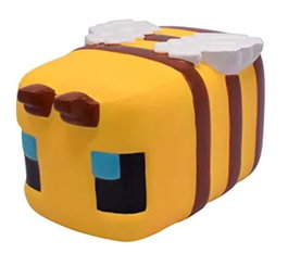 Just Toys Minecraft Figura Antiestres Mega Squishme Serie 3 Abeja 15 cm