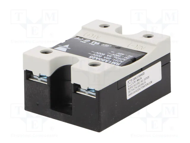 CARLO GAVAZZI RM1A60A25 Relé de semiconductor monofásico 25A