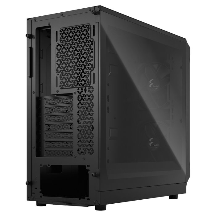Fractal Design Focus 2 Mid Tower ATX Gaming, Negro con Ventana Lateral de Vidrio Templado, Compatible con ATX, Micro-ATX, Mini-ITX