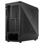 Fractal Design Focus 2 Mid Tower ATX Gaming, Negro con Ventana Lateral de Vidrio Templado, Compatible con ATX, Micro-ATX, Mini-ITX
