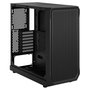 Fractal Design Focus 2 Mid Tower ATX Gaming, Negro con Ventana Lateral de Vidrio Templado, Compatible con ATX, Micro-ATX, Mini-ITX