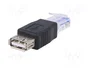 AKYGA Adaptador USB 2.0 a RJ45 Negro