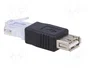 AKYGA Adaptador USB 2.0 a RJ45 Negro