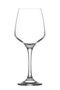 La Mediterranea Set de 4 cajas de 6 copas de vino/agua Lavere 400cc Cristal