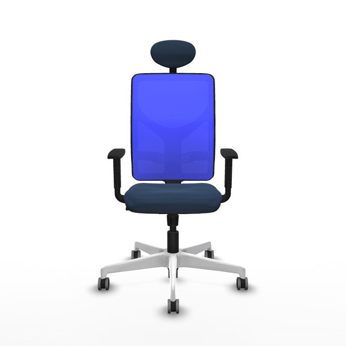 PIQUERAS Y CRESPO Silla de oficina Motilla Azul con mecanismo Sincro PIQUERAS Y CRESPO Silla de oficina Motilla Azul con mecanismo Sincro
