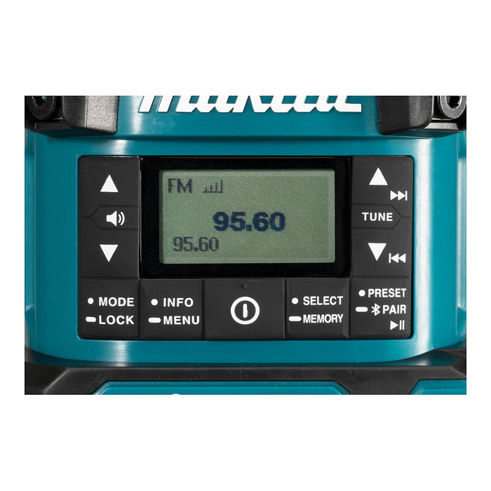 Makita MR009GZ Radio inalámbrica con linterna 40V Makita MR009GZ Radio inalámbrica con linterna 40V