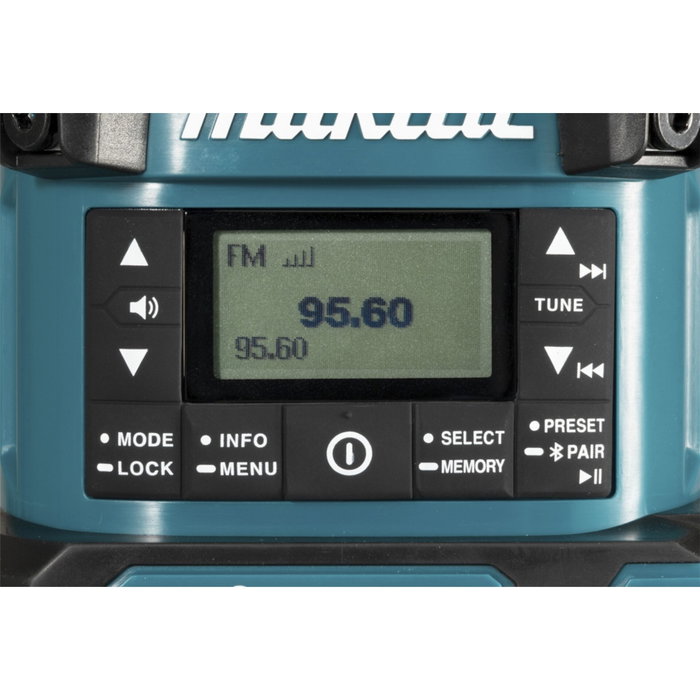 Makita MR009GZ Radio inalámbrico con linterna 40 V Makita MR009GZ Radio inalámbrico con linterna 40 V
