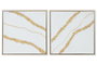 DKD Home Decor Cuadro de Lienzo Moderno Surtido 42x4x42 cm