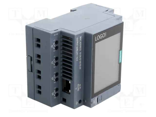 Siemens LOGO! 6ED1052-1MD08-0BA3 RCE Módulo base con pantalla DC 12/24V