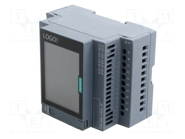 Siemens LOGO! 6ED1052-1MD08-0BA3 RCE Módulo base con pantalla DC 12/24V
