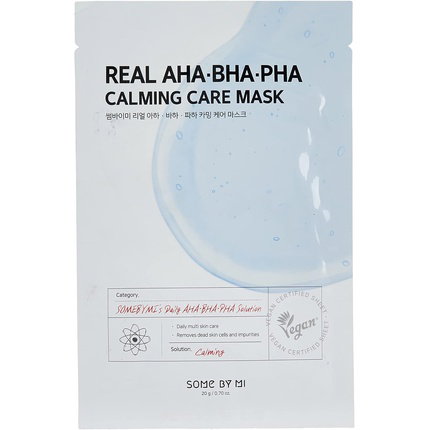 Some By Mi Real AHA, BHA, PHA Calming Care Sheet Mask