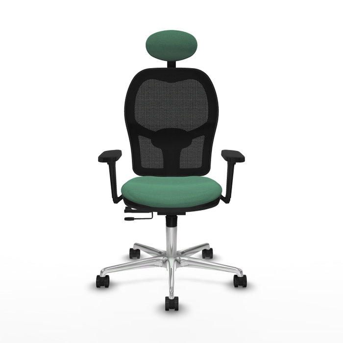 PIQUERAS Y CRESPO Silla de oficina Jorquera Verde esmeralda y Negro PIQUERAS Y CRESPO Silla de oficina Jorquera Verde esmeralda y Negro