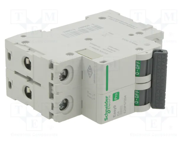SCHNEIDER ELECTRIC Easy9 Pro EZ9F57204 Interruptor magnetotérmico 2 polos 4A 6kA SCHNEIDER ELECTRIC Easy9 Pro EZ9F57204 Interruptor magnetotérmico 2 polos 4A 6kA