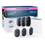 Arlo Arlo Ultra 2 Kit de 3 Cámaras Inalámbricas 4K - Blanco
