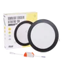BX3 LIGHT Placa LED Circular 18W 1380Lm, Luz Blanco Frio 4200K, Empotrable o Superficie, 40.000H BX3-GP-LZ-3-B-W