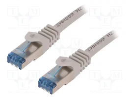 LOGILINK Patch cord Cat 6a S/FTP 5m gris