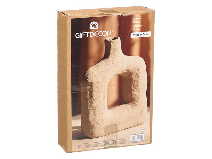 GIFTDECOR Jarrón Sahara Moderno Agujero Tierra GRD GIFTDECOR Jarrón Sahara Moderno Agujero Tierra GRD