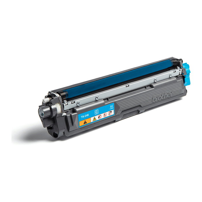 Brother TN-246C Tóner Cian Original - Rendimiento 2200 Páginas ISO/IEC 19798 - Compatible con HL-3142CW, HL-3152CDW, DCP-9022CDW Brother TN-246C Tóner Cian Original - Rendimiento 2200 Páginas ISO/IEC 19798 - Compatible con HL-3142CW, HL-3152CDW, DCP-9022CDW