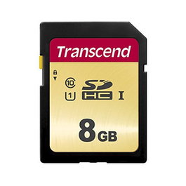Transcend Tarjeta SDHC SDC500S de 8 GB