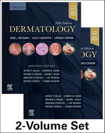 ELSEVIER UK Dermatology (2 Vol), 5th Edition - Medical